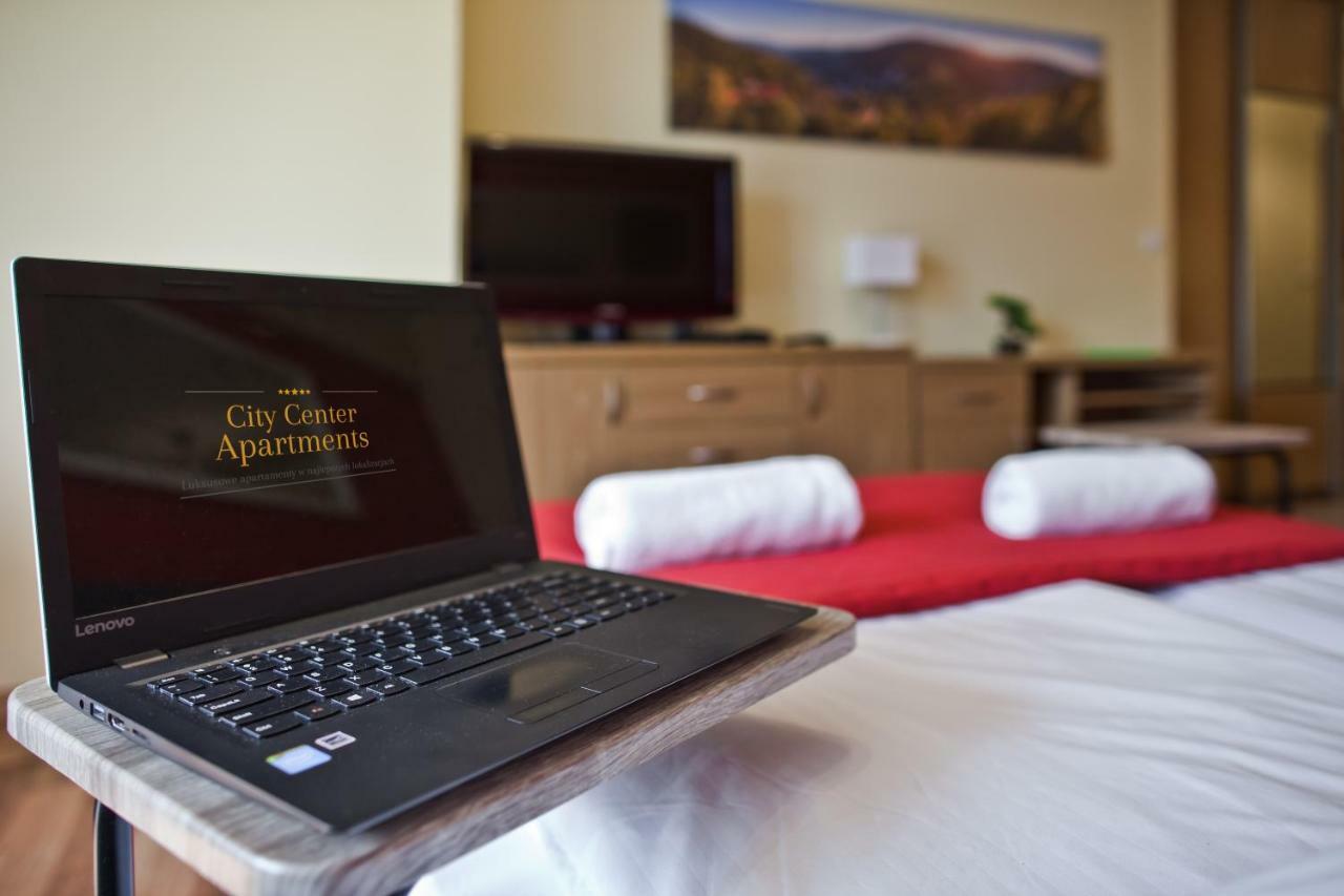Apartament City Center Business Class Krynica Zdroj Eksteriør bilde